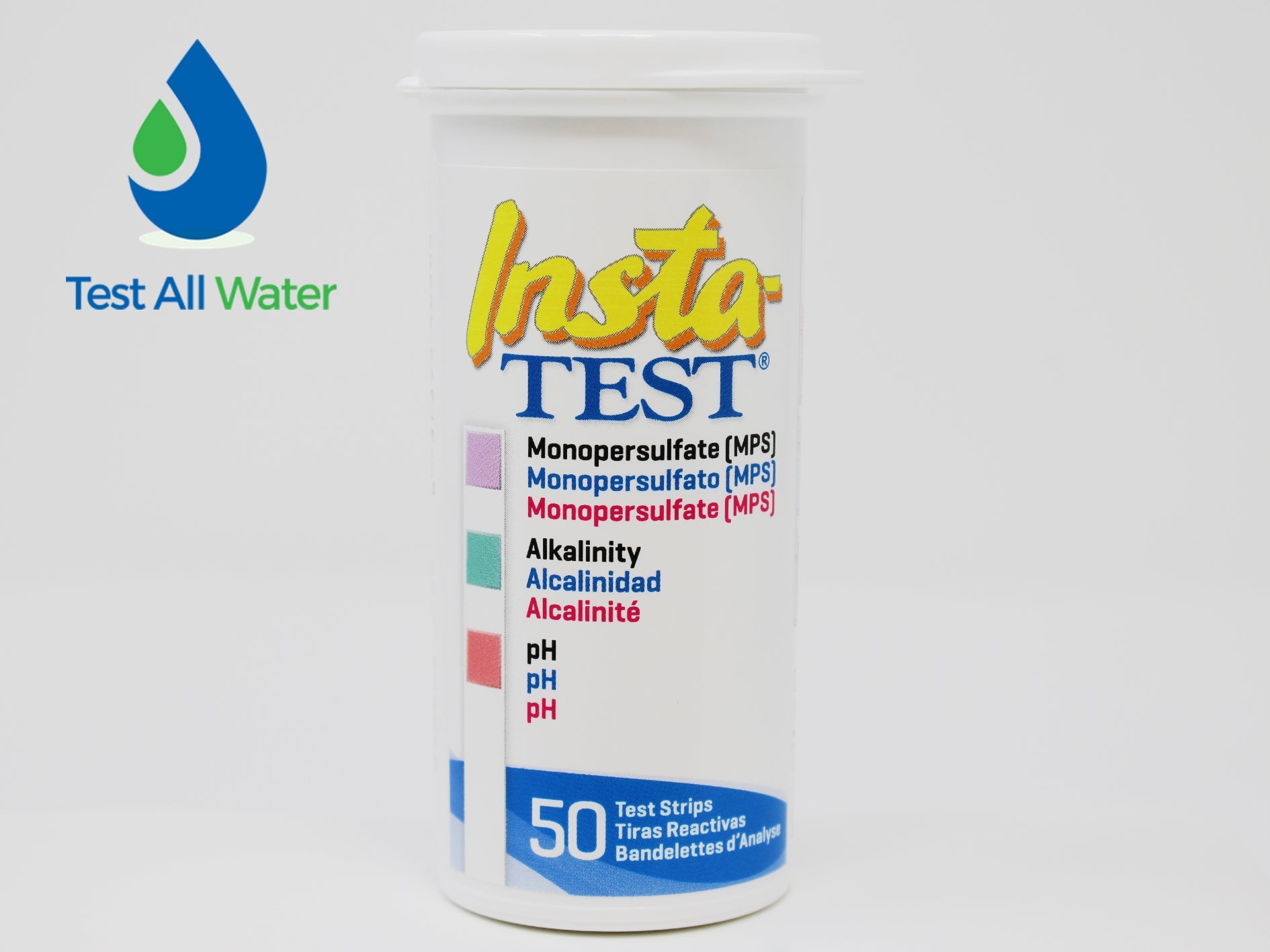 La Motte Insta-TEST Monopersulfate (MPS), Alkalinity, pH Test Strips Expired 12/25
