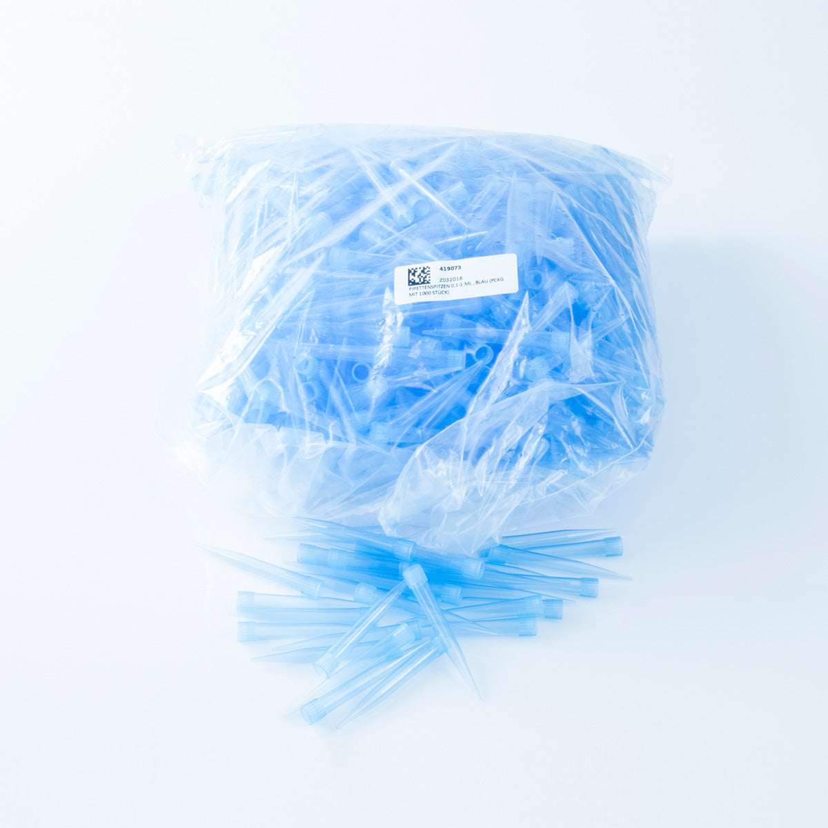 Lovibond Pipette tips, 0,1-1 ml (blue), Pack of 1000