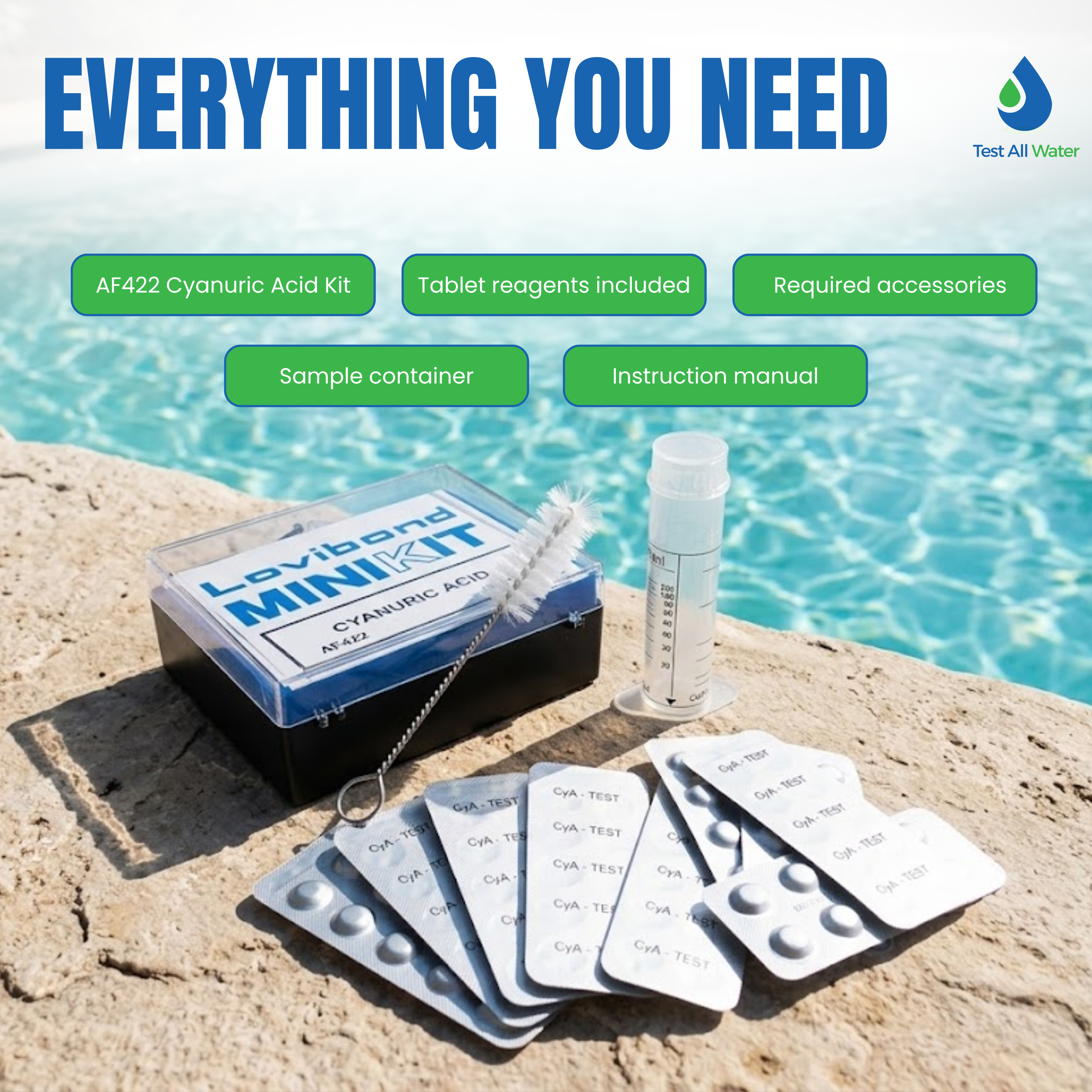 Lovibond AF422 Cyanuric Acid Kit