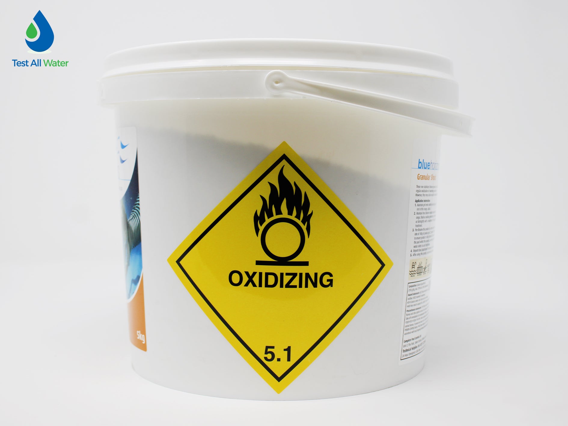 Blue Horizons Granular Shock Chlorine 5kg (Use Test All Water SHGRAN5OL as alternative)