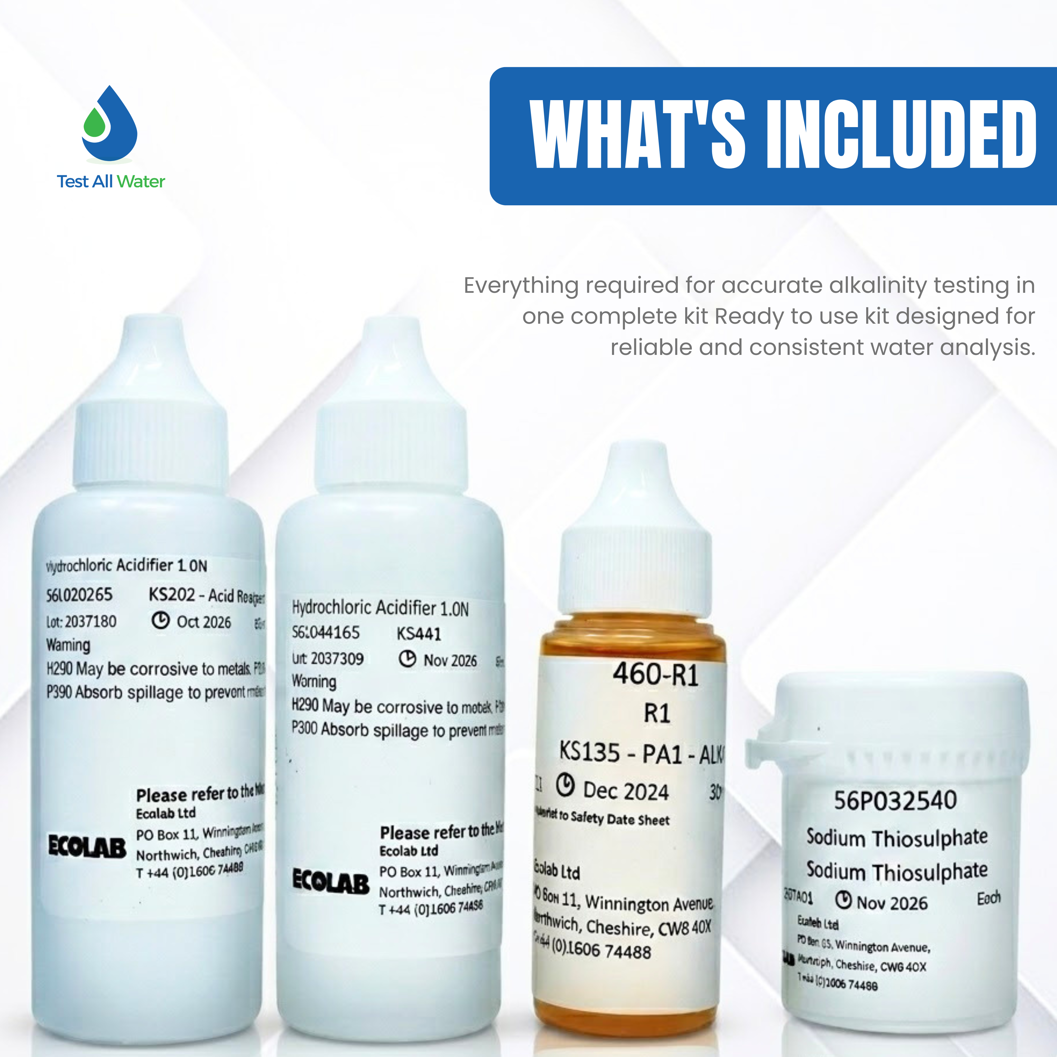 Lovibond Alkali Hi/Lo Test Kit