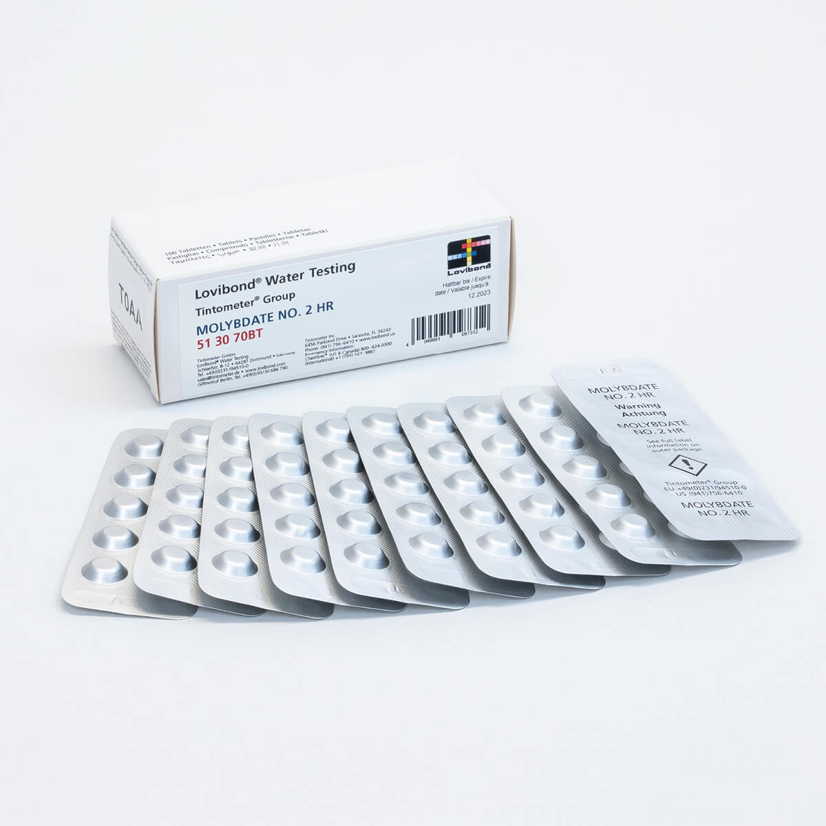 Lovibond Molybdate No.2 Tablets - HR
