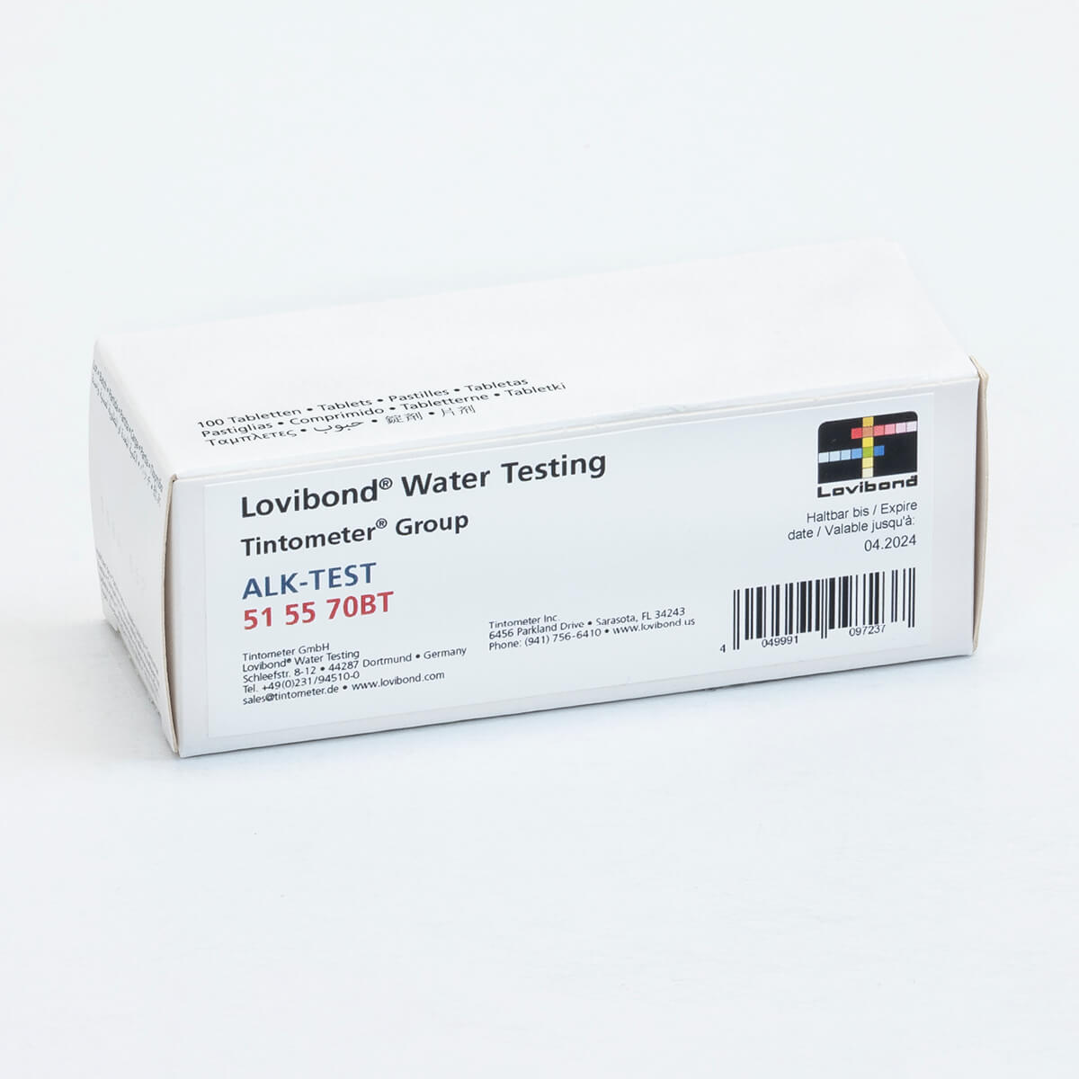 Lovibond Alkalinity Tablet Count Foil - 100 tablets