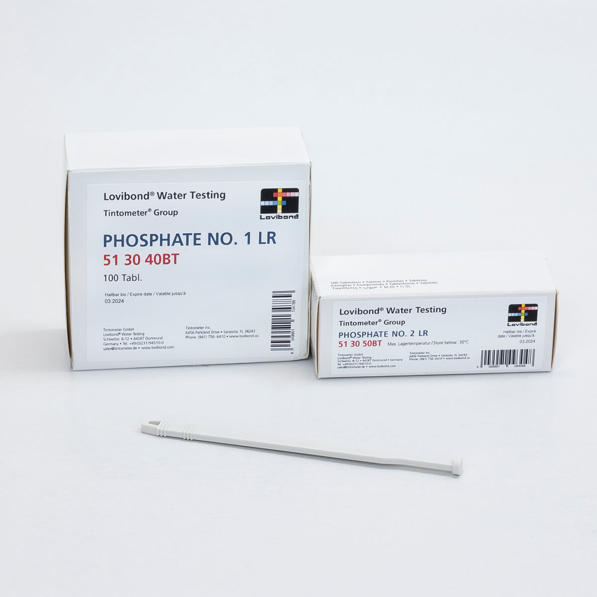 Lovibond Phosphate Low Range Combination Pack No.1 & No 2