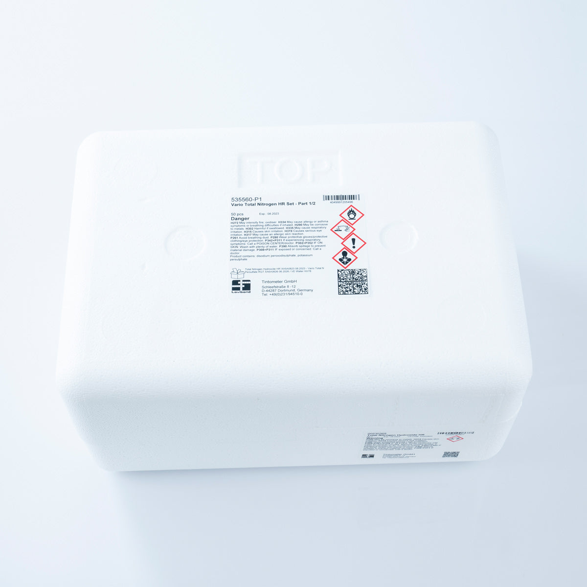 Lovibond Vario Total Nitrogen HR Set, 50 tests