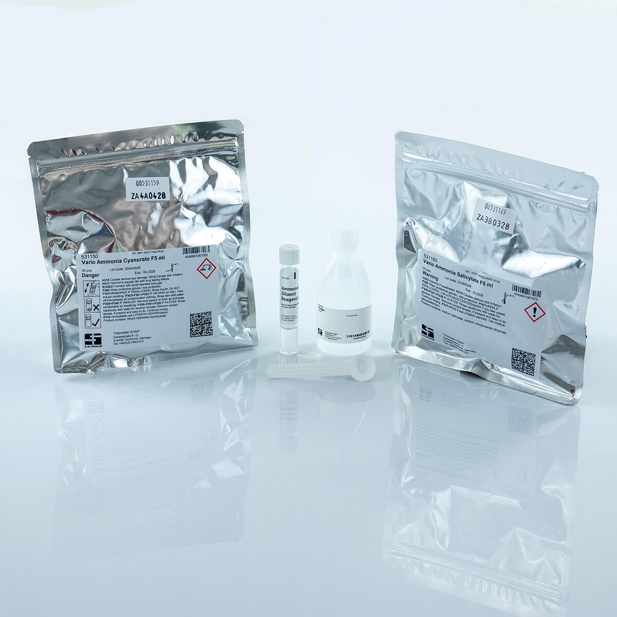 Lovibond Vario Ammonia LR Vials, 0-2.5mg/l, 50 tests