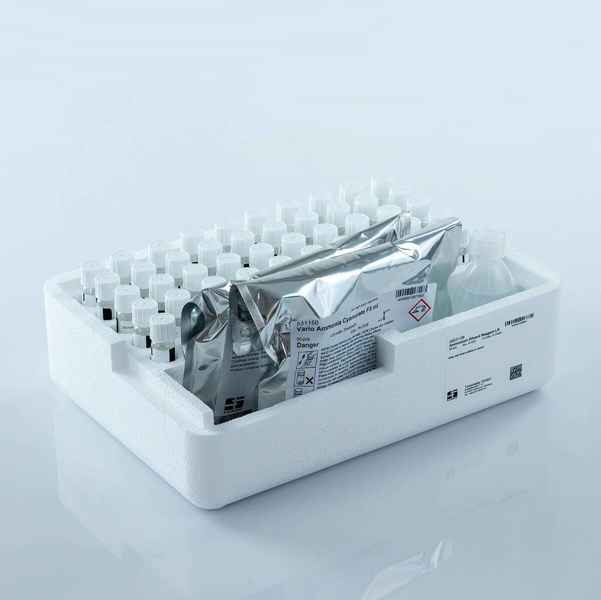 Lovibond Vario Ammonia LR Vials, 0-2.5mg/l, 50 tests