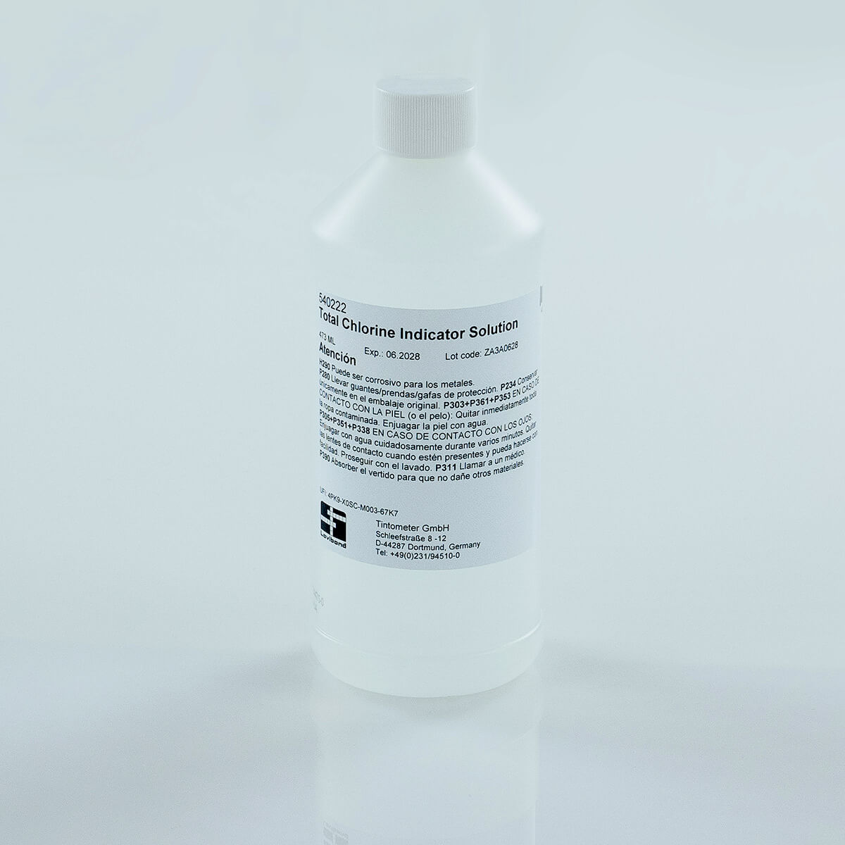Total Chlorine Indicator Solution for Process Analyser
