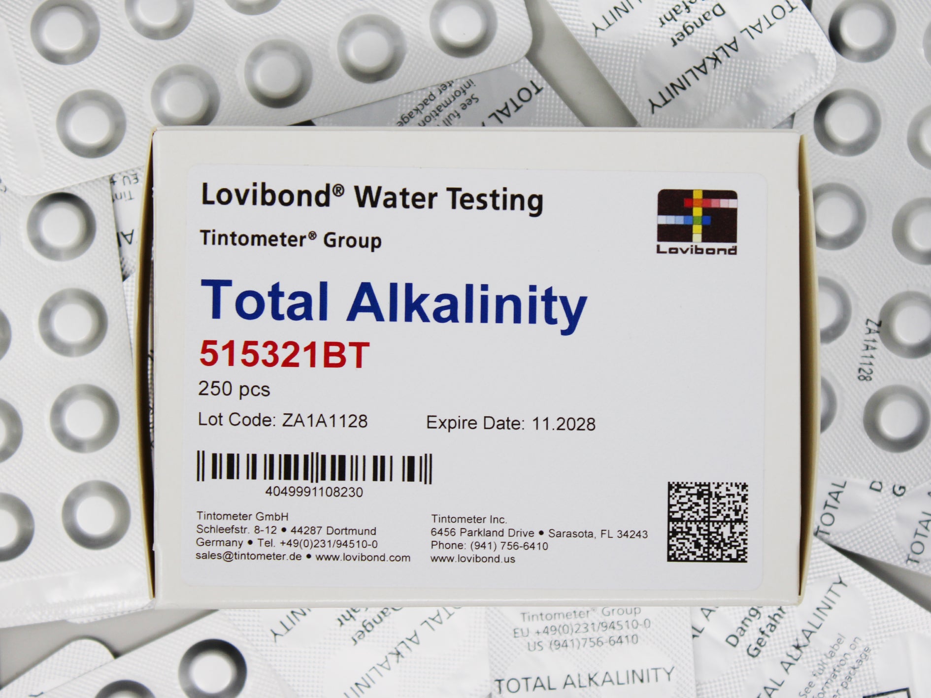 Lovibond Total Alkalinity Count Tablets