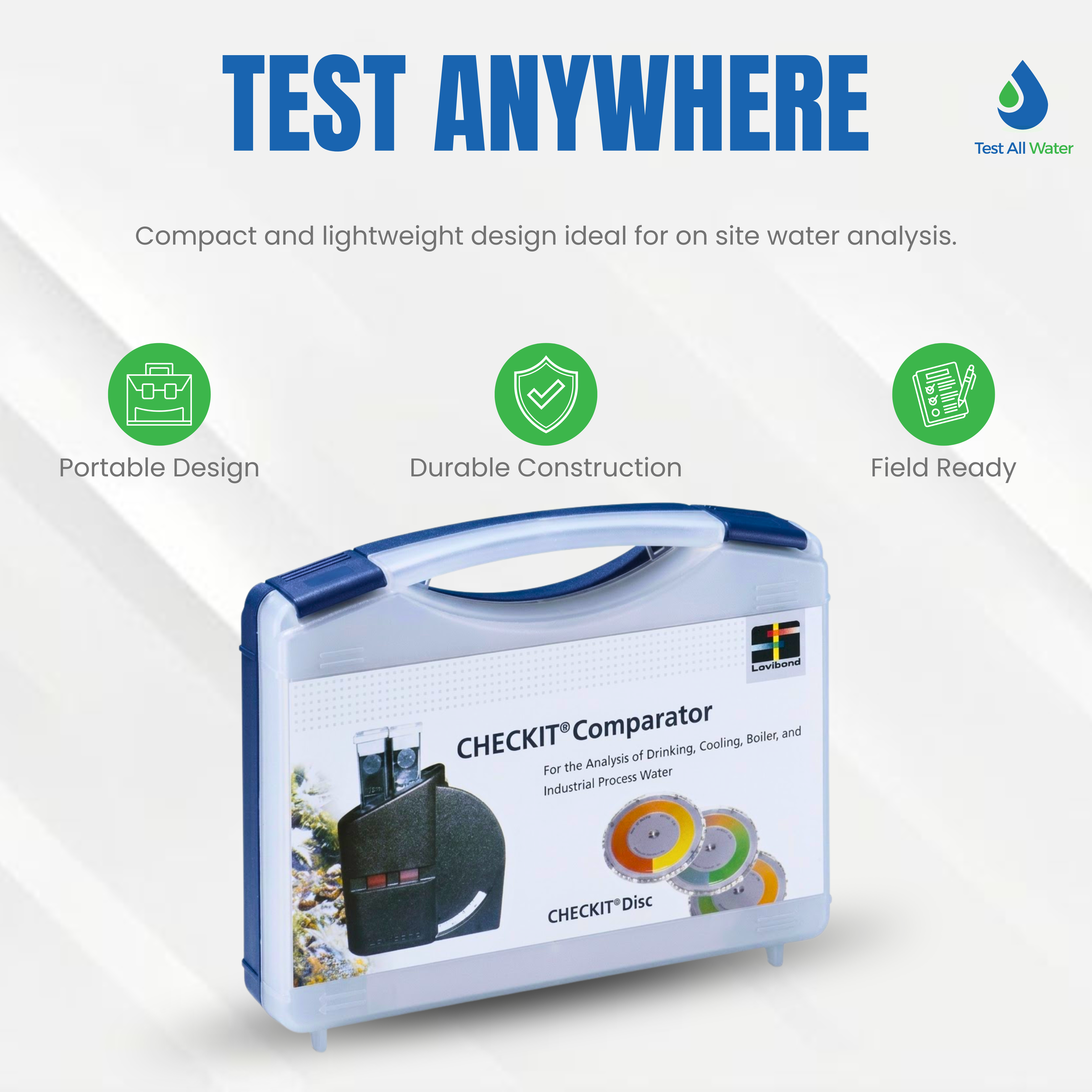 Lovibond Checkit Comparator Test Kit- pH Value (Phenol Red)