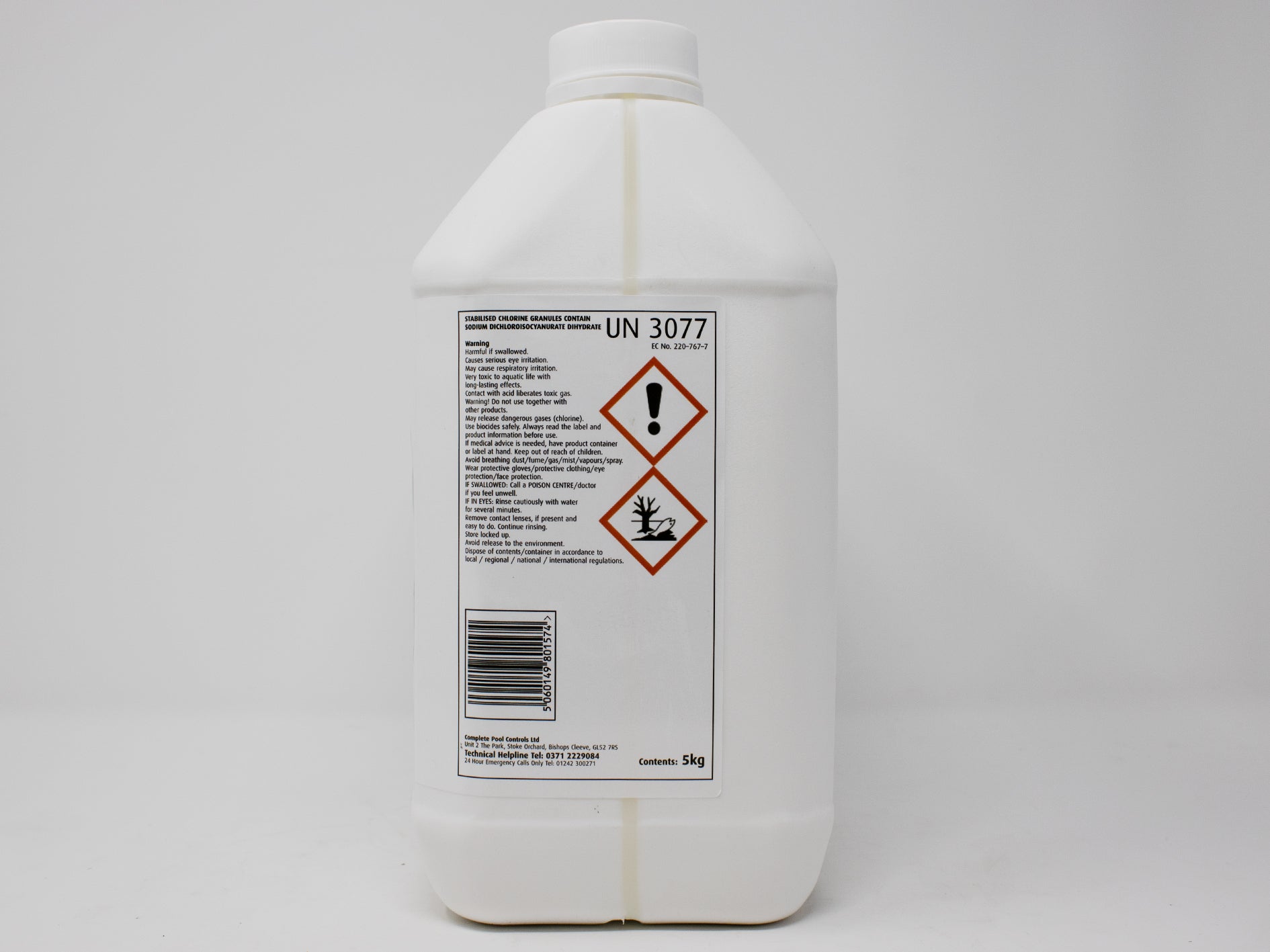 Stabilised Chlorine Granules