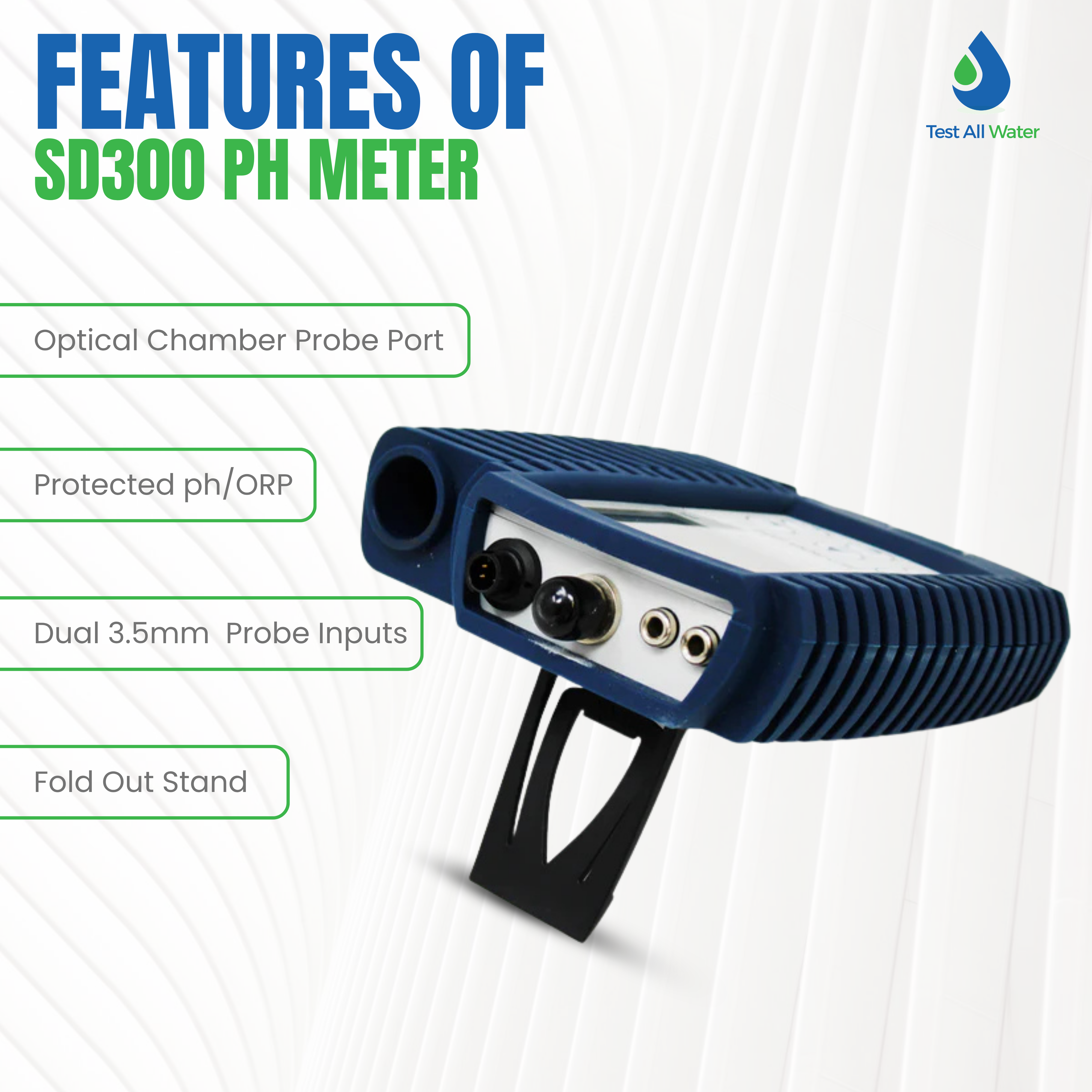 SD300 PH Meter With pH-electrode