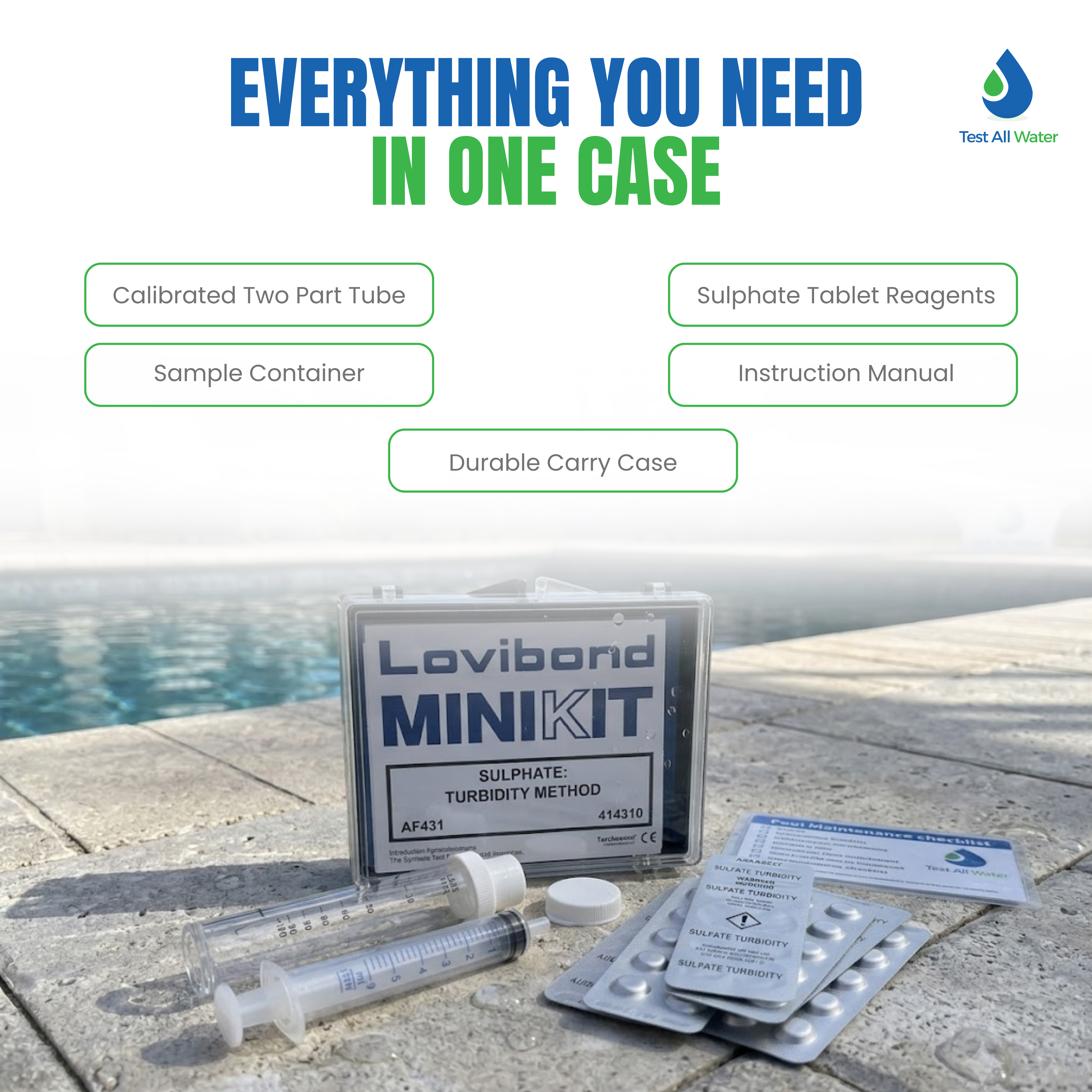 Lovibond AF431 Sulphate Kit