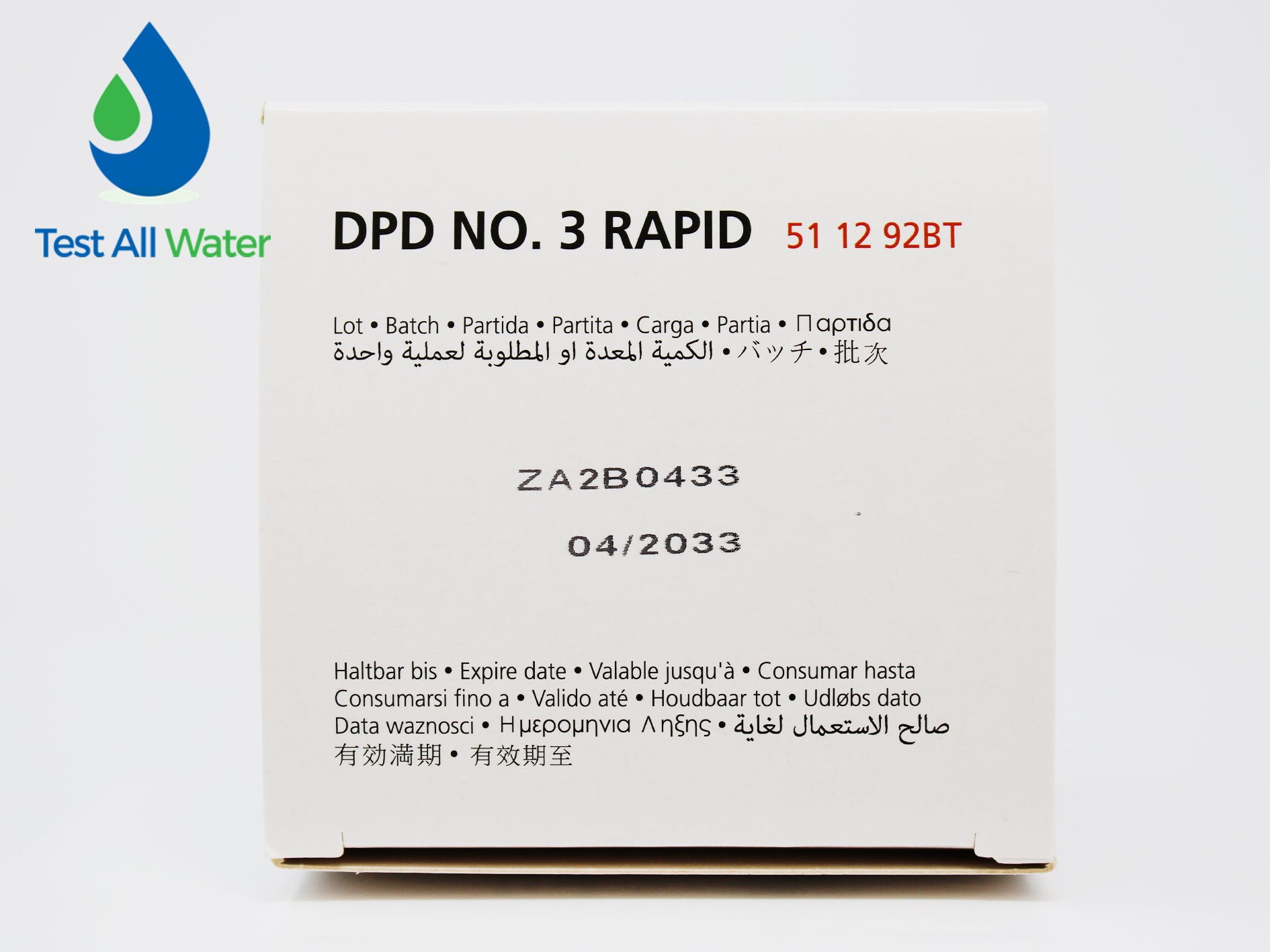 Lovibond DPD No 3 Rapid Dissolve Tablets