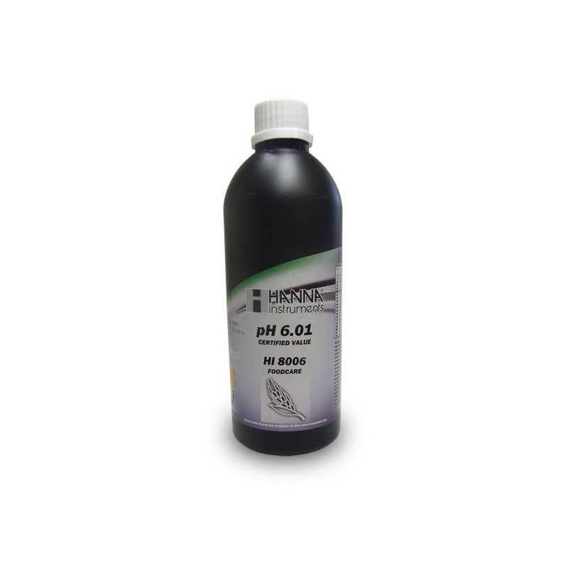 Hanna Instruments HI-8006L/C 6.86 pH Foodcare Buffer Calibration Solution, 500 mL FDA bottle