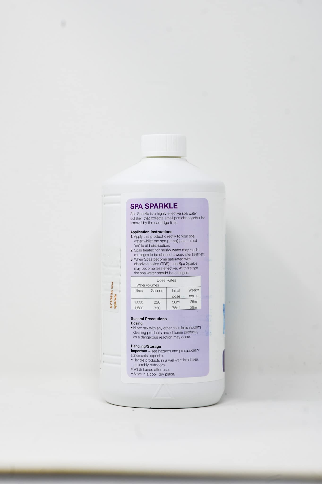 Test All Water Ltd - Spa Sparkle