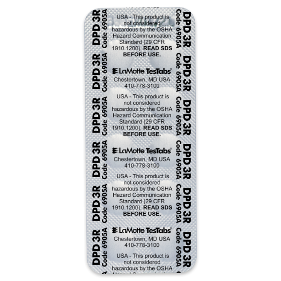 La Motte Chlorine DPD #3 RAPID TesTabs