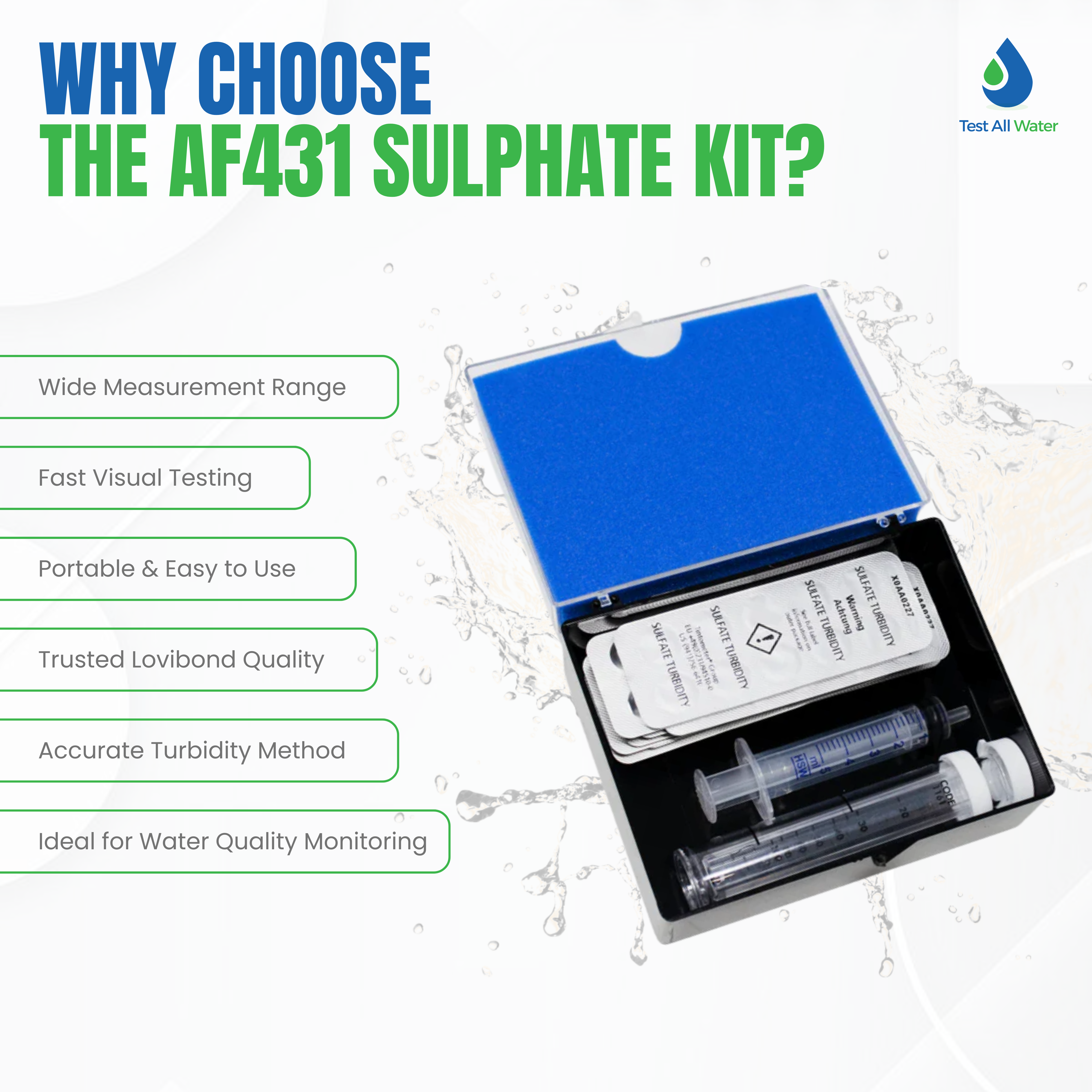 Lovibond AF431 Sulphate Kit