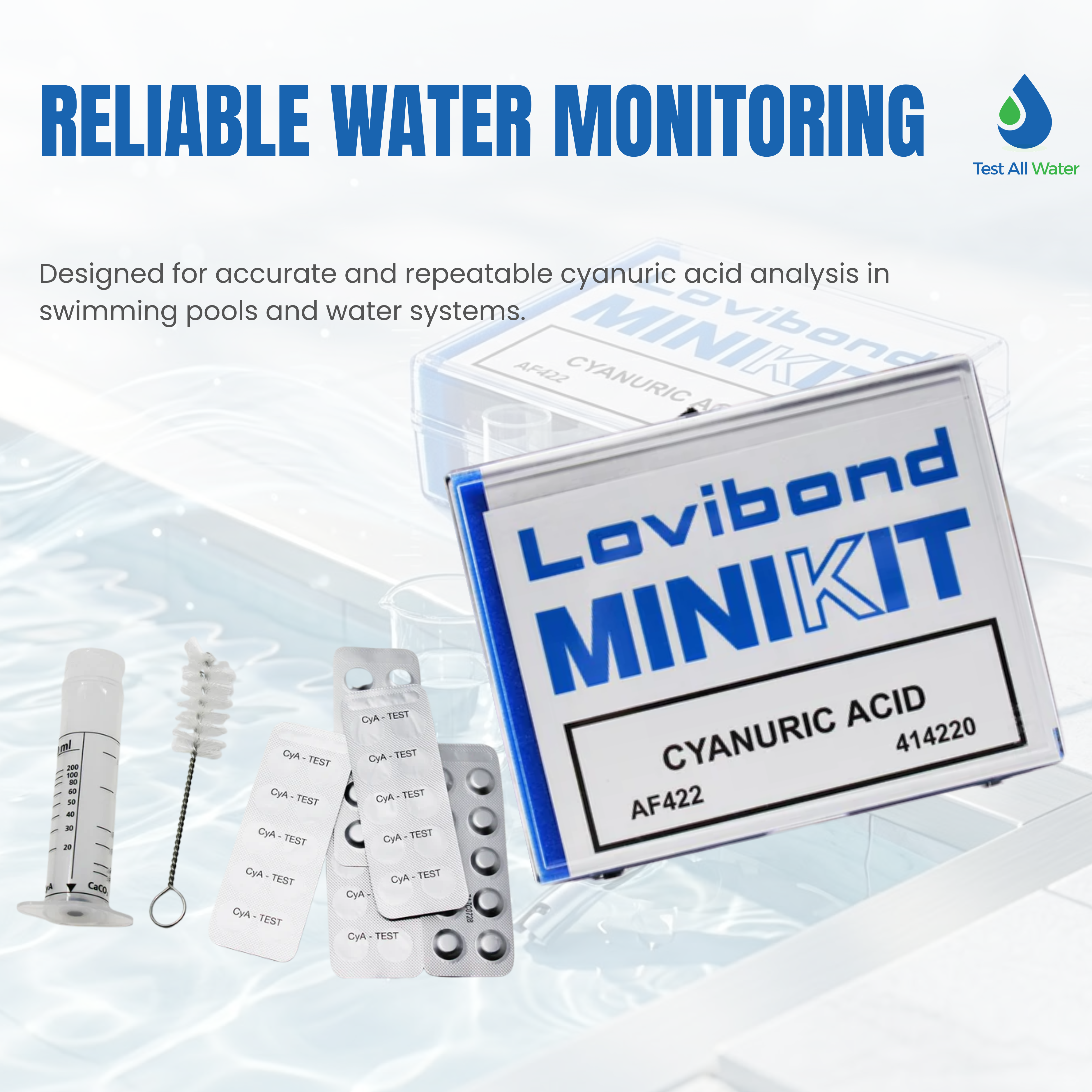 Lovibond AF422 Cyanuric Acid Kit