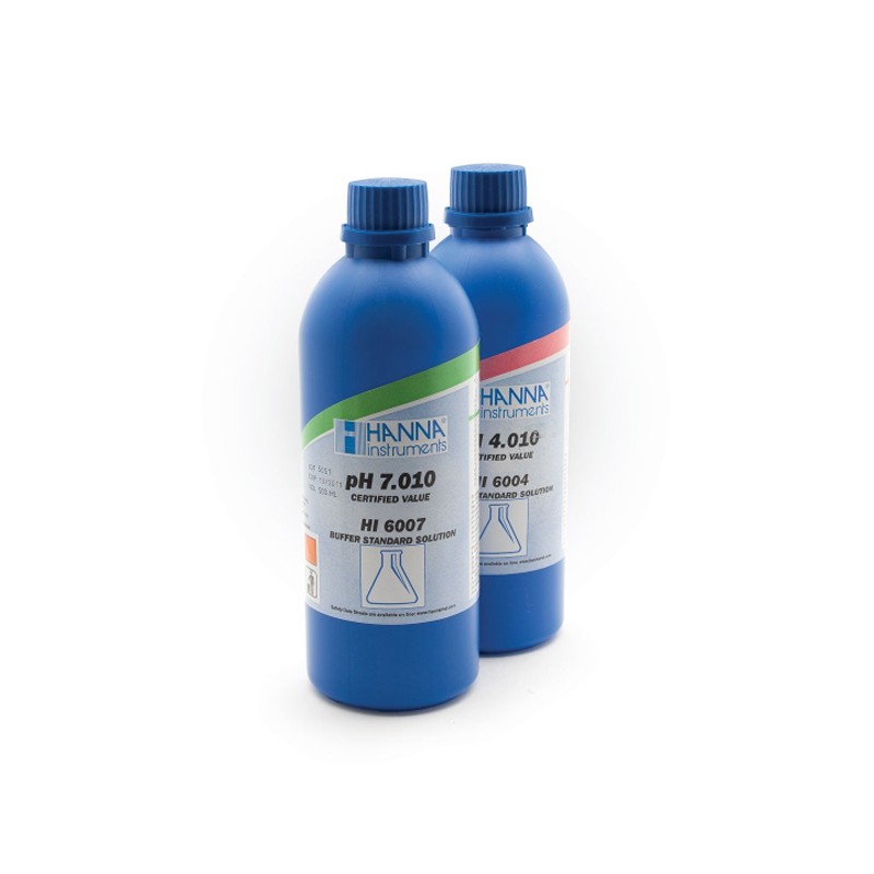 Hanna Instruments HI-6074 pH 7.413 Millesimal Buffer Solution, 500ml