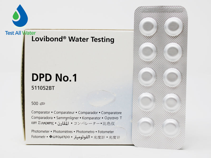 Lovibond DPD No 1 Free Chlorine Tablets