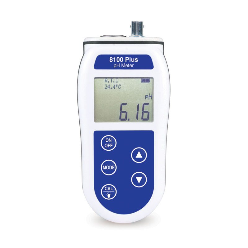 8100 Plus pH Temperature Meter / 8100 Plus Kit