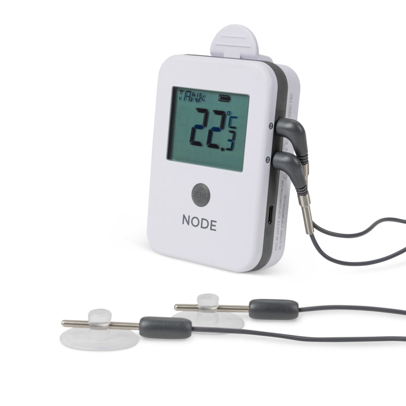 NODE WiFi Thermometer with 2 external probe ports