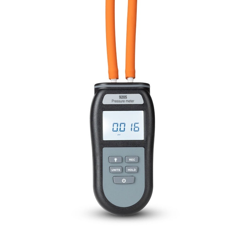 9200 Series Pressure Meters for Measuring Positive & Negative Differential Pressure