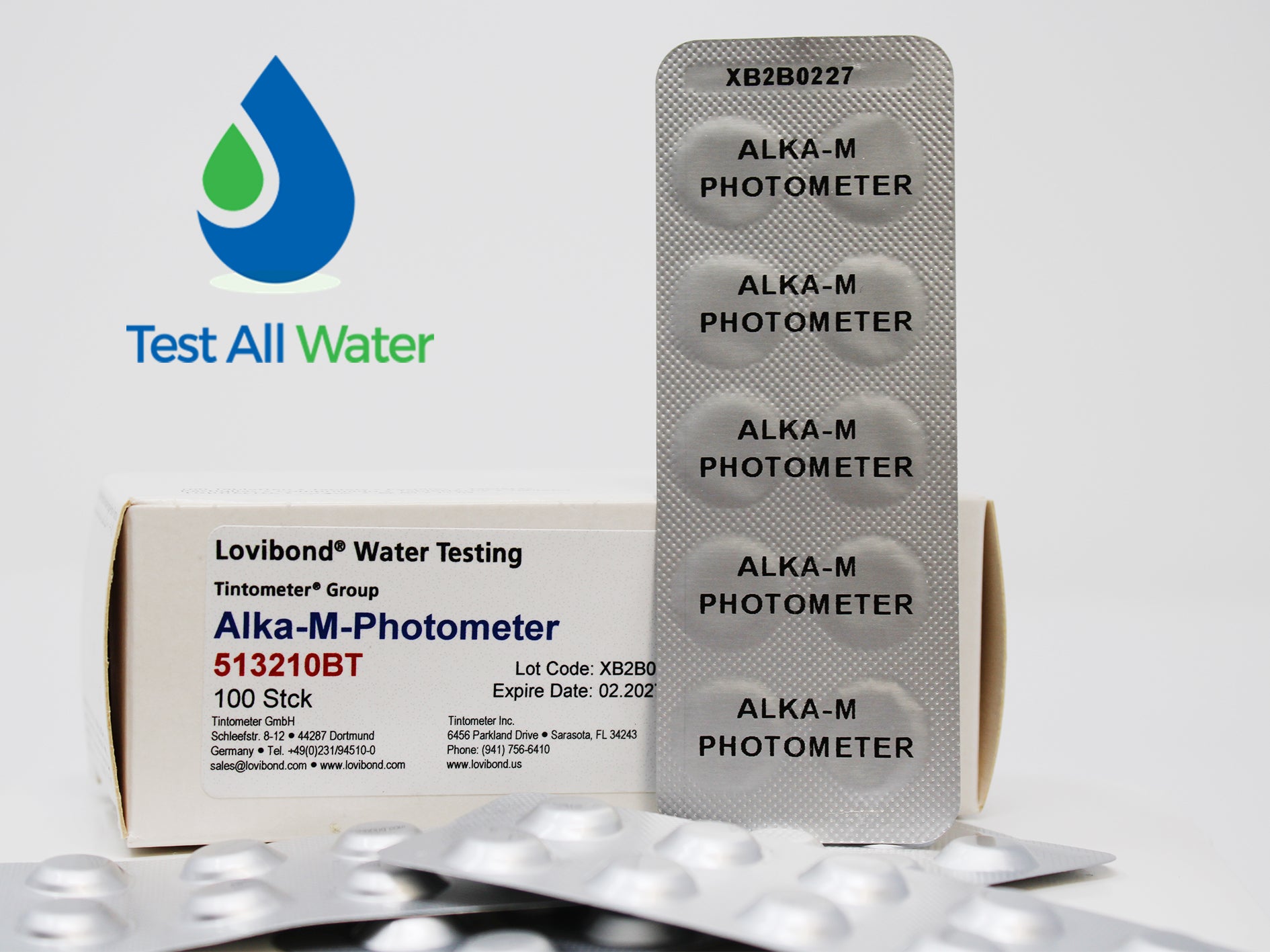 Lovibond Total Alkalinity - Alka-M-Photometer Tablets