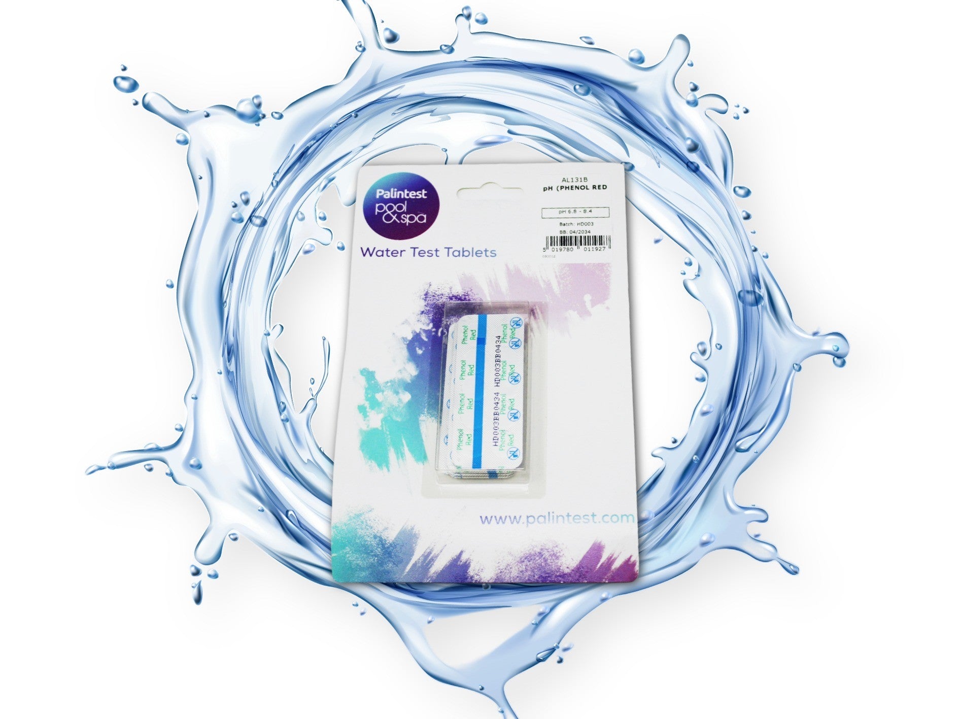 Palintest pH Rapid Dissolve 50 Tablets