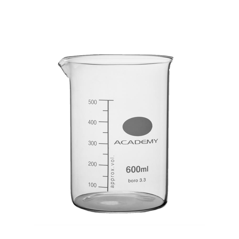 Academy Low Form Glass Beaker 1000ml Pack of 6