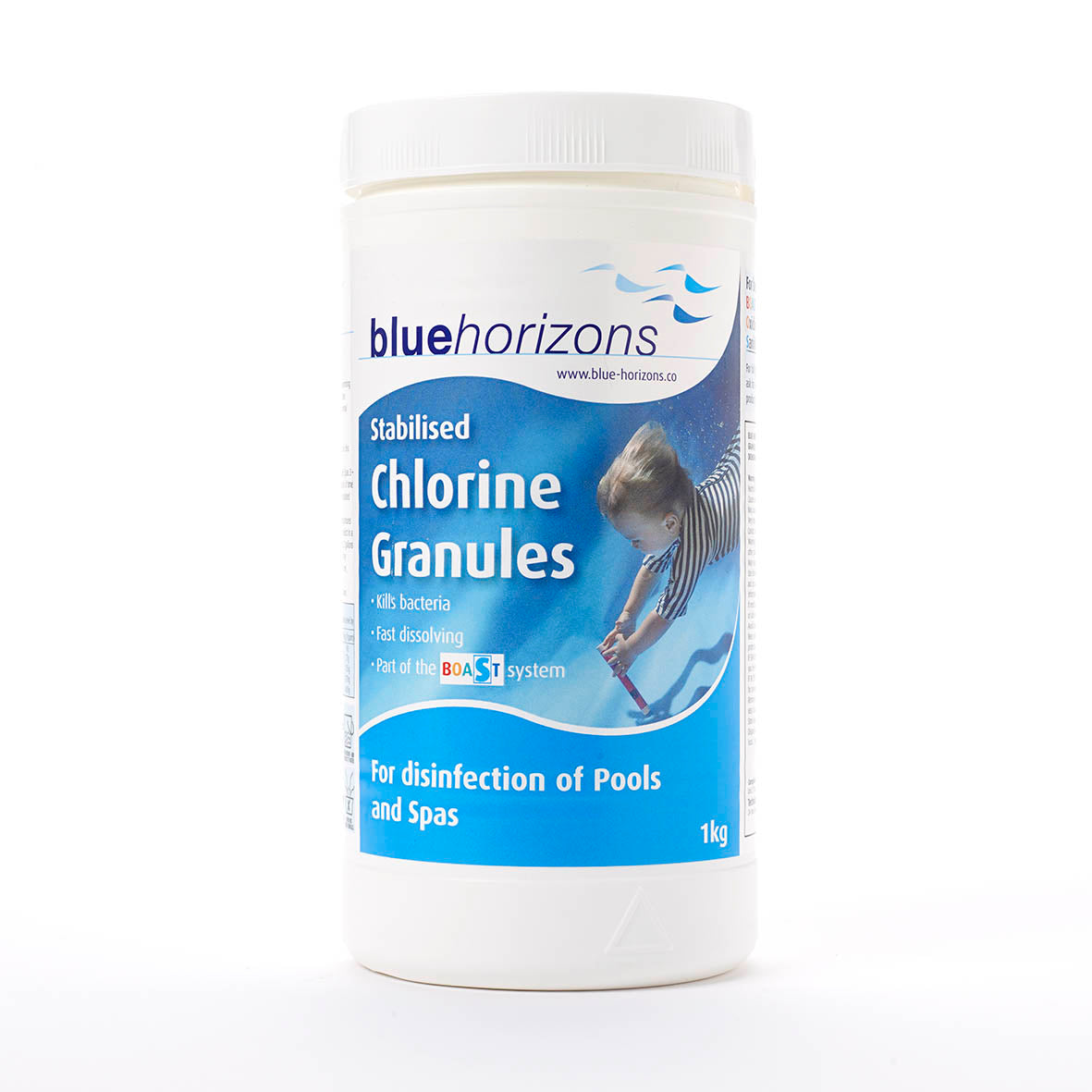 Blue Horizons Chlorine Granules 1kg use CLGRAN1OL as alternative