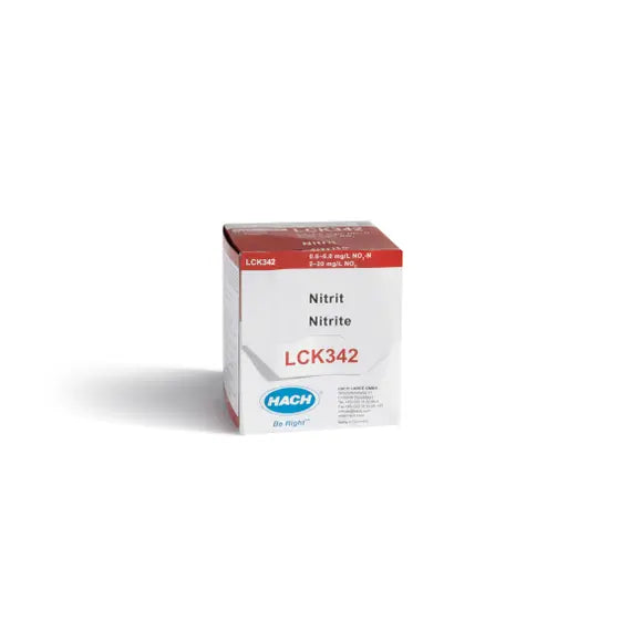 HACH Nitrite cuvette test 0.6-6.0 mg/L NO₂-N, 25 tests
