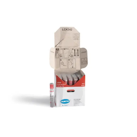 HACH Nitrite cuvette test 0.6-6.0 mg/L NO₂-N, 25 tests