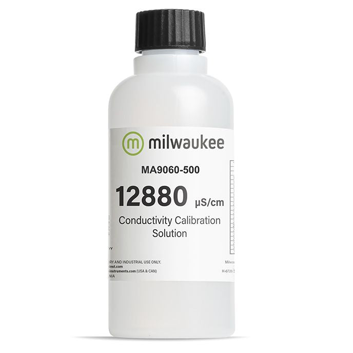 Milwaukee MA9060-500 12880 µS/cm Conductivity Calibration Solution