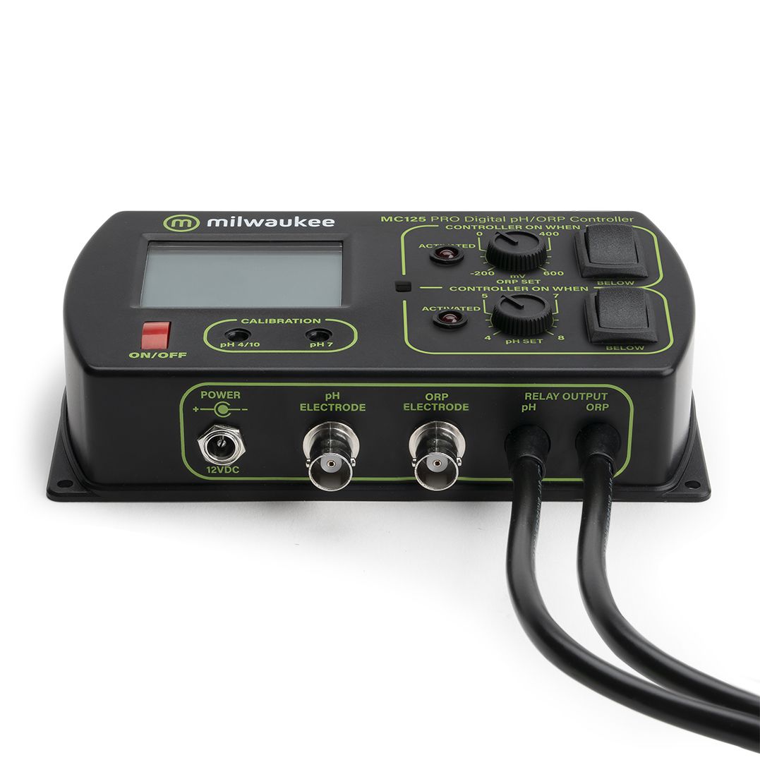 Milwaukee MC125 PRO 2-in-1 Digital pH / ORP Controller