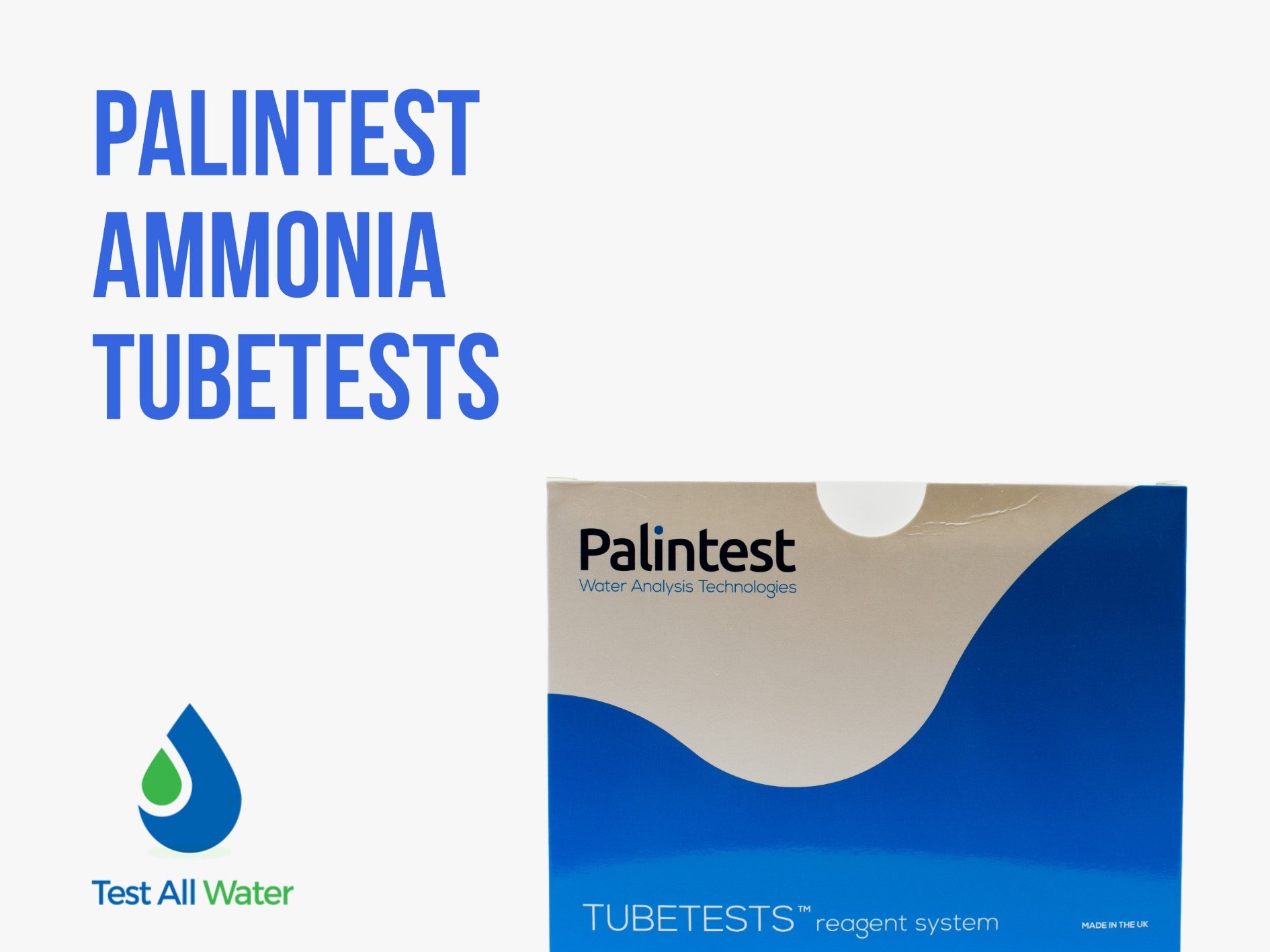 Palintest Ammonia Tubetests