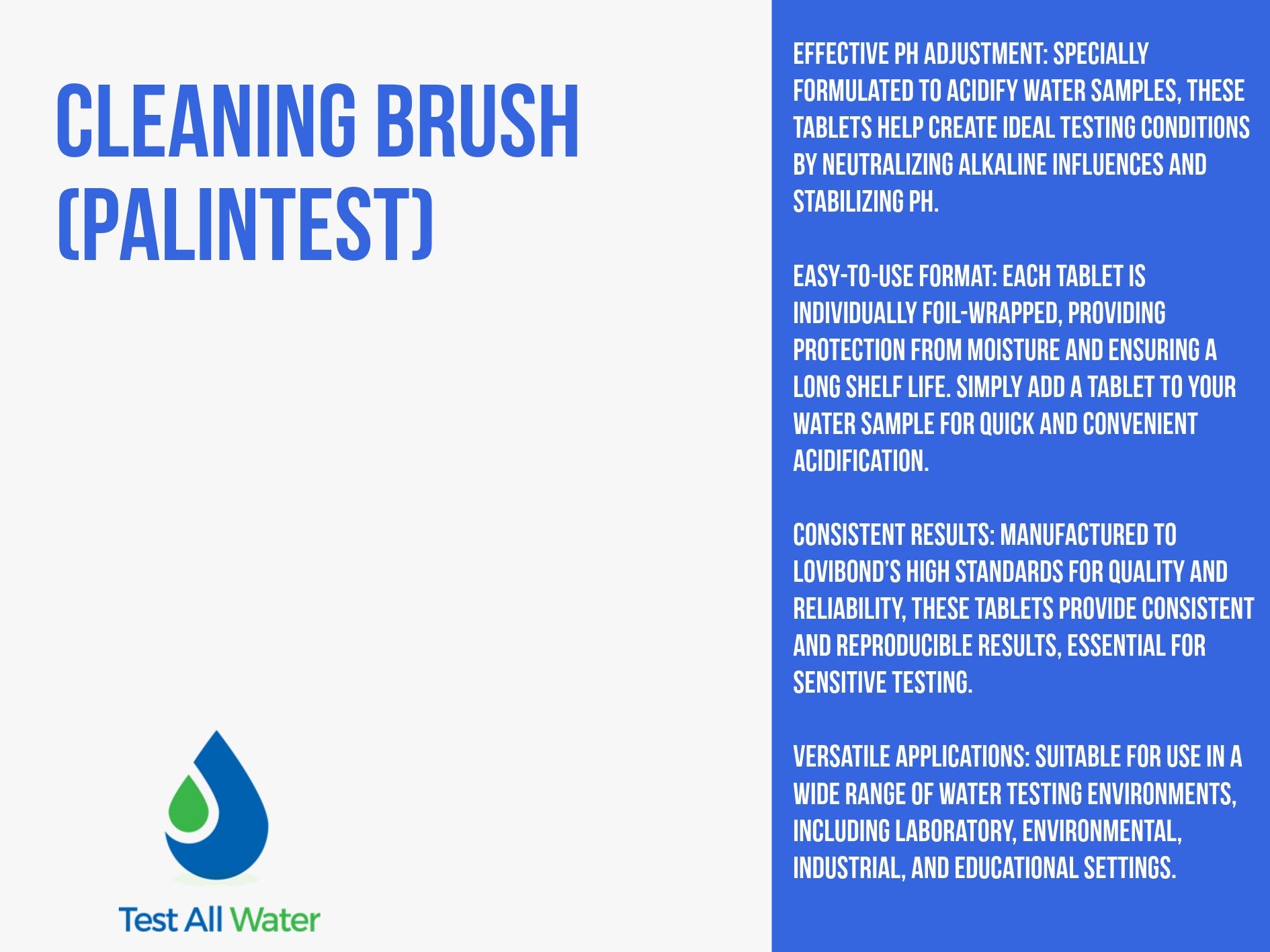 Cleaning Brush (Palintest)