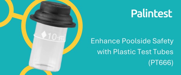 Palintest Plastic Test Tubes Suitable for Lumsio, 3,4,6, Expert Photometers
