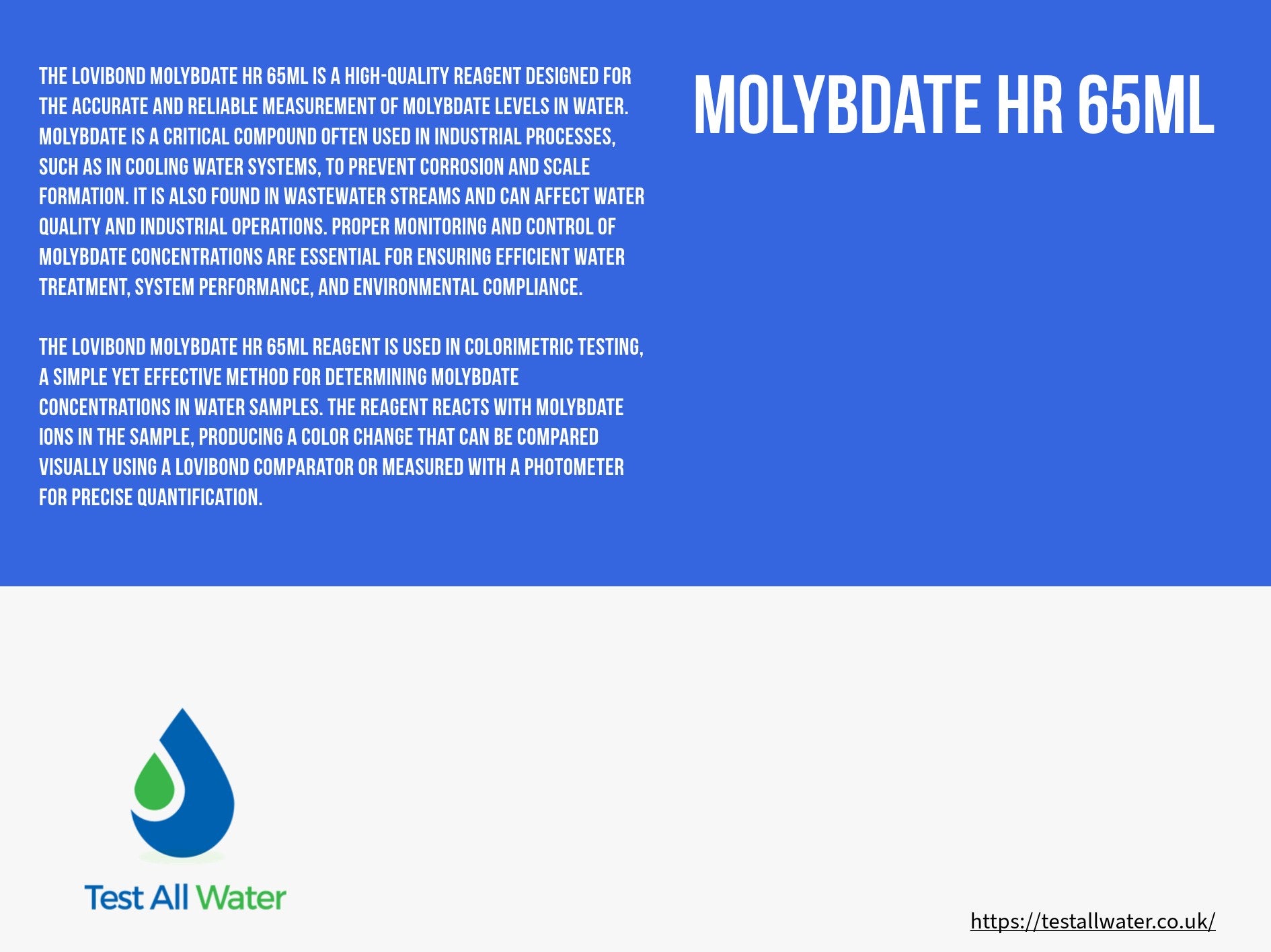 Molybdate HR 65ml