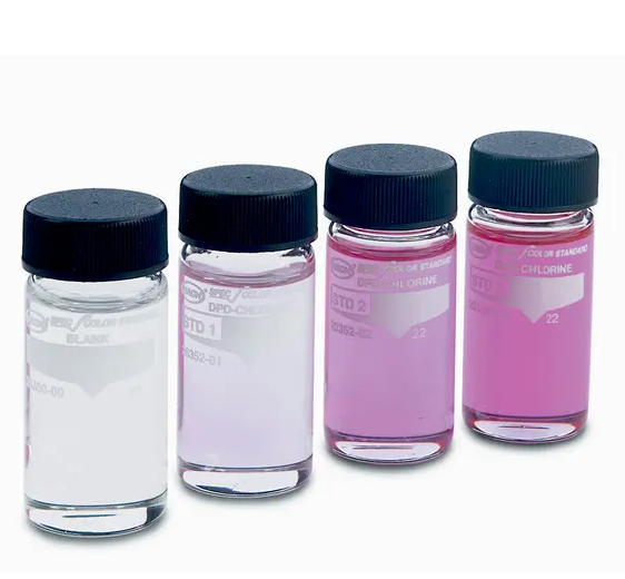HACH SpecCheck Gel secondary standard Kit, LR chlorine, DPD, 0-2.0 mg/L Cl₂