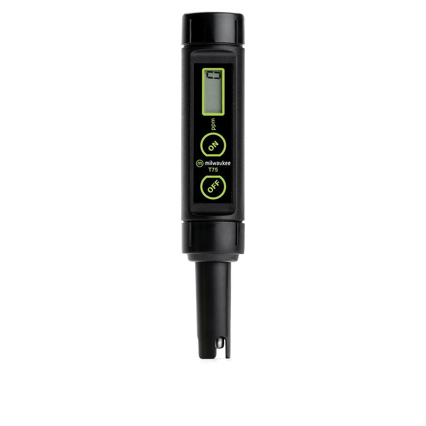 Milwaukee T75 Waterproof Low Range Total Dissolved Solids Pen (TDS)