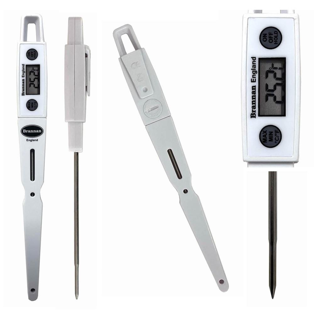 Brannan Water Resistant Probe Test Thermometer -40 to 200C/F