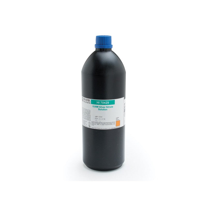 Hanna Instruments HI-70429 Silver Nitrate Solution 0.05M, 1L
