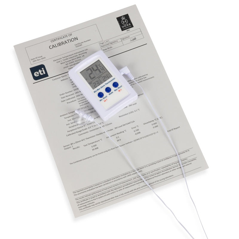 Max/Min Thermometer | Programmable Alarm