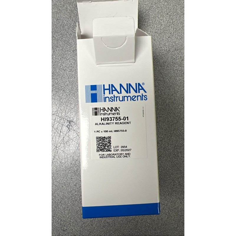 Hanna Instruments HI-93755-01 Alkalinity Liquid Reagent, 100 tests