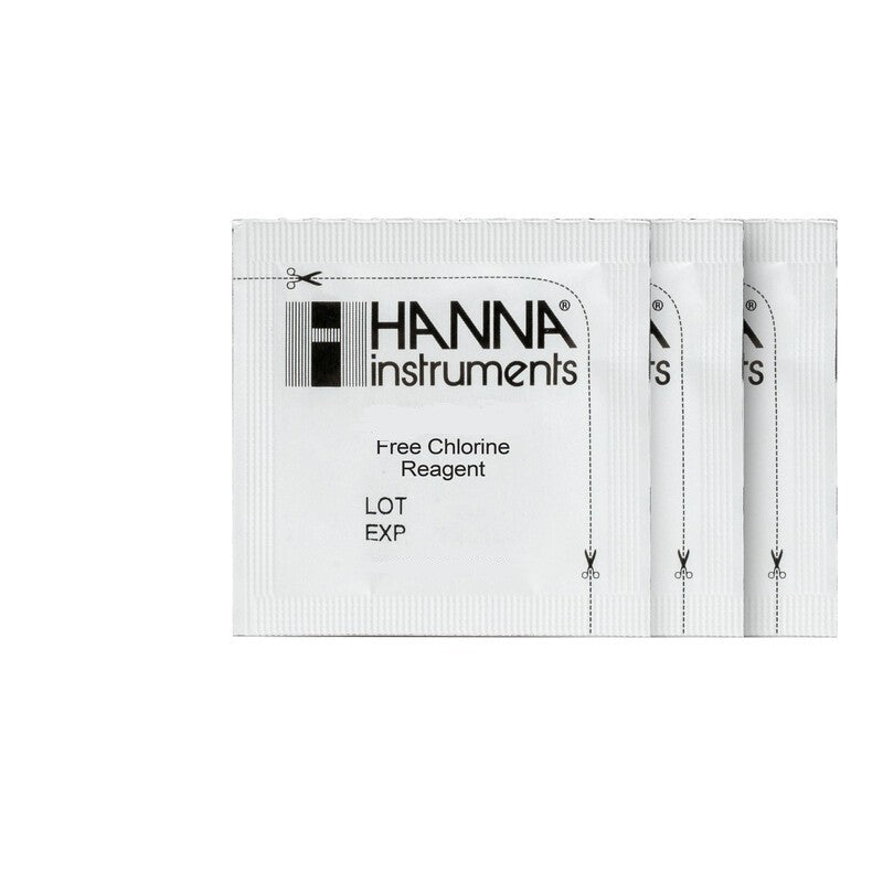 Hanna Instruments HI-38018-200 Free Chlorine (Low and Medium Range) Test Kit Replacement Reagents (200 tests)