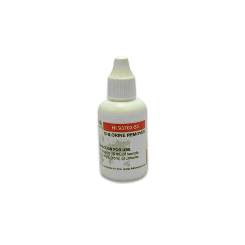 Hanna Instruments HI-93703-53 Chlorine Remover , Dropper Bottle.