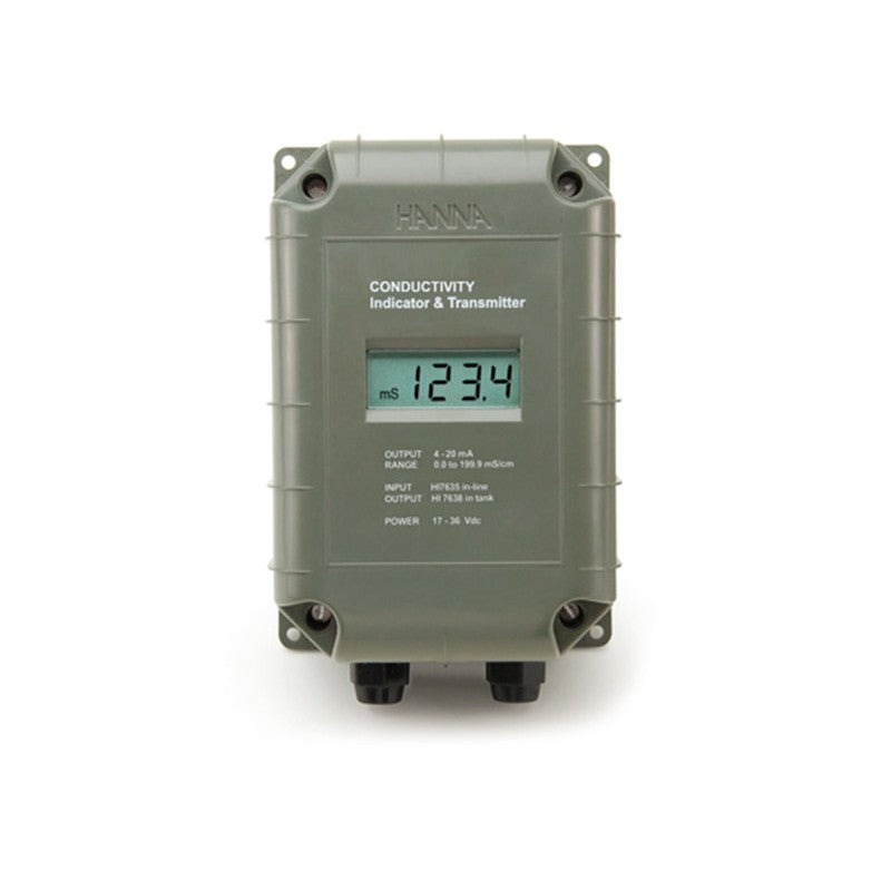 Hanna Instruments HI-8936BL-N Conductivity Transmitter Using 4-Ring Technology