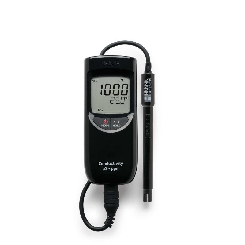 Hanna Instruments HI-99300 EC/TDS/Temperature Meter - low range